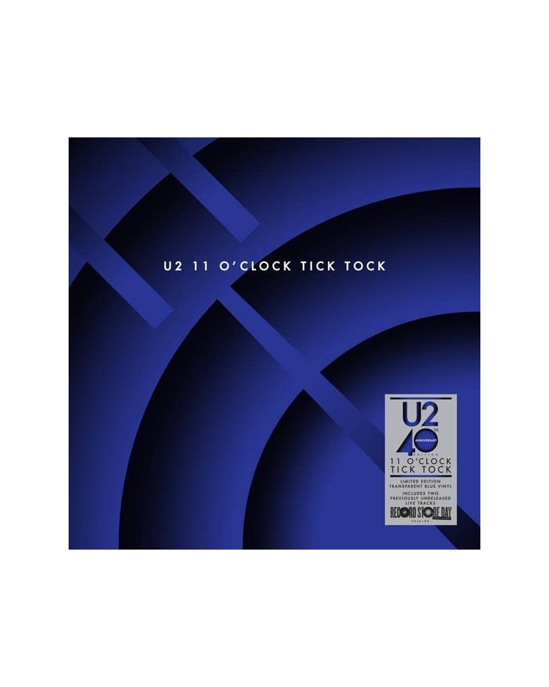 U2 11 OCLOCK TICK TOCK (40TH ANNIVERSARY EDITION) Vinyl Record $8.88 Vinyl