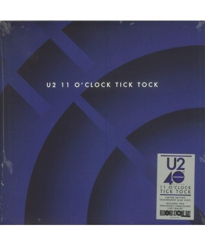 U2 11 OCLOCK TICK TOCK (40TH ANNIVERSARY EDITION) Vinyl Record $8.88 Vinyl