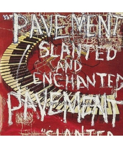 Pavement Slanted & Enchanted (Red & White Splatter) Vinyl Record $6.82 Vinyl