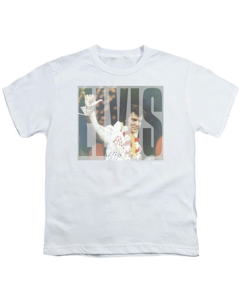 Elvis Presley Youth Tee | ALOHA KNOCKOUT Youth T Shirt $5.85 Kids