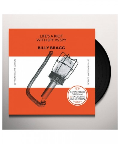 Billy Bragg LIFE'S A RIOT (30TH ANNIVERSARY EDITION) Vinyl Record $7.09 Vinyl