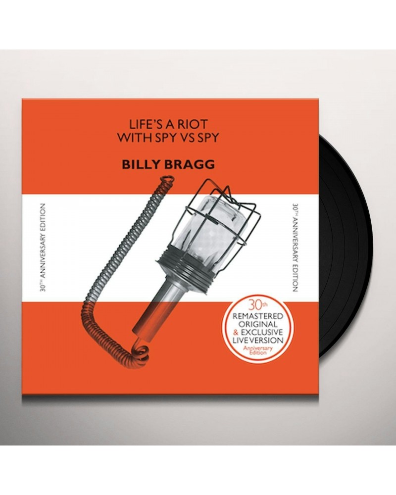 Billy Bragg LIFE'S A RIOT (30TH ANNIVERSARY EDITION) Vinyl Record $7.09 Vinyl