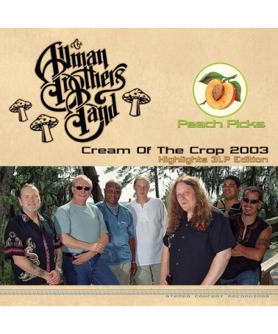 Allman Brothers Band Cream Of The Crop 2003 - Highlights Vinyl Record $20.00 Vinyl