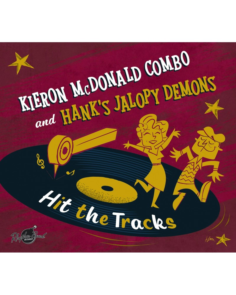 Kieron Mcdonald & Hank'S Jalopy Demons Hit The Tracks Vinyl Record $5.93 Vinyl