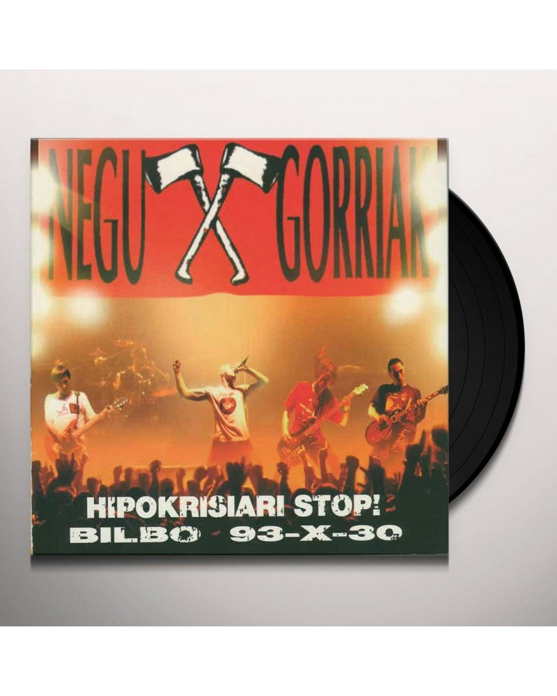 Negu Gorriak HIPOKRISIARI STOP: BILBO 93-X-30 Vinyl Record $11.50 Vinyl