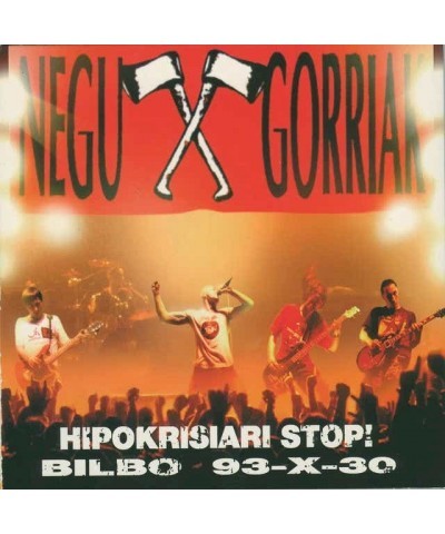 Negu Gorriak HIPOKRISIARI STOP: BILBO 93-X-30 Vinyl Record $11.50 Vinyl