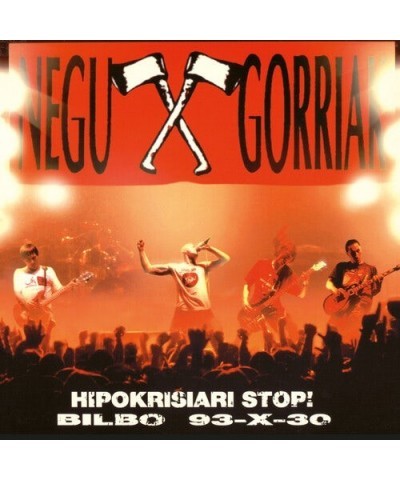 Negu Gorriak HIPOKRISIARI STOP: BILBO 93-X-30 Vinyl Record $11.50 Vinyl