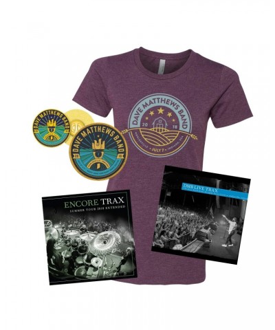 Dave Matthews Band Live Trax Vol. 46 + Women's Tee + Pin + Patch $23.00 Shirts