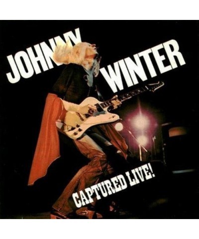 Johnny Winter CAPTURED LIVE Vinyl Record $17.50 Vinyl