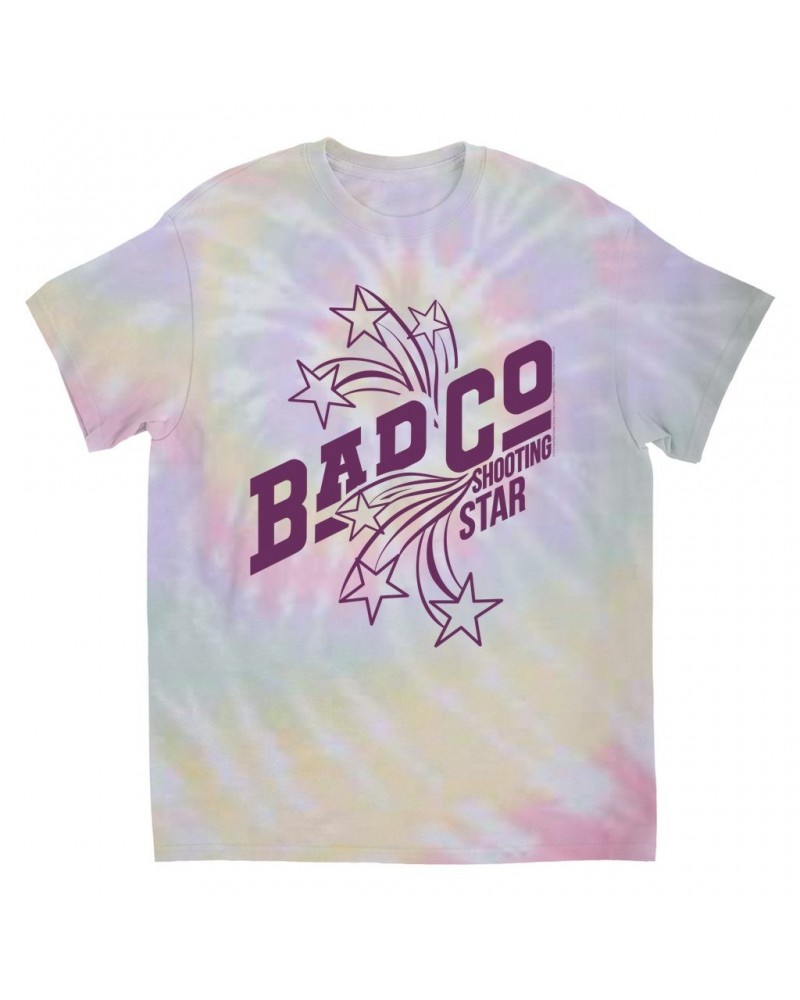 Bad Company T-Shirt | Shooting Star In Purple Tie Dye Shirt $9.43 Shirts