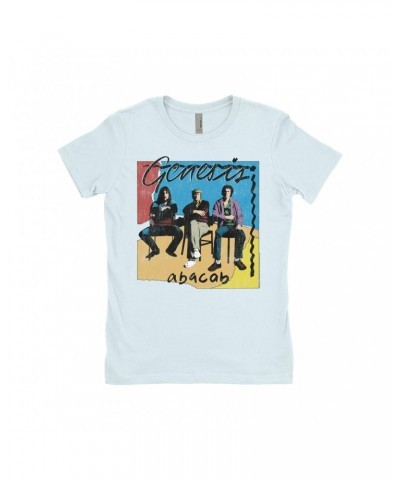 Genesis Ladies' Boyfriend T-Shirt | Abacab Album Retro Image Distressed Shirt $7.49 Shirts