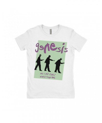 Genesis Ladies' Boyfriend T-Shirt | 1992 World Tour We Can't Dance Pastel Shirt $12.23 Shirts