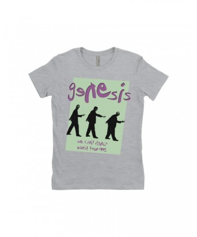 Genesis Ladies' Boyfriend T-Shirt | 1992 World Tour We Can't Dance Pastel Shirt $12.23 Shirts