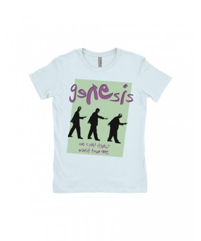 Genesis Ladies' Boyfriend T-Shirt | 1992 World Tour We Can't Dance Pastel Shirt $12.23 Shirts