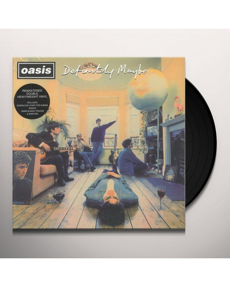 Oasis Definitely Maybe Vinyl Record $16.90 Vinyl