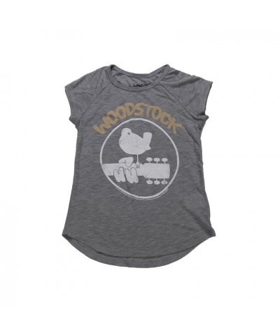 Woodstock Girls Birdie Neck T-Shirt $2.35 Shirts