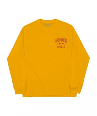 Pepper Palm Skullconut Yellow Long Sleeve $18.00 Shirts