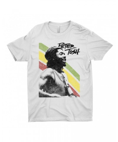 Peter Tosh T-Shirt | Traditional Rasta Stripes Shirt $7.49 Shirts