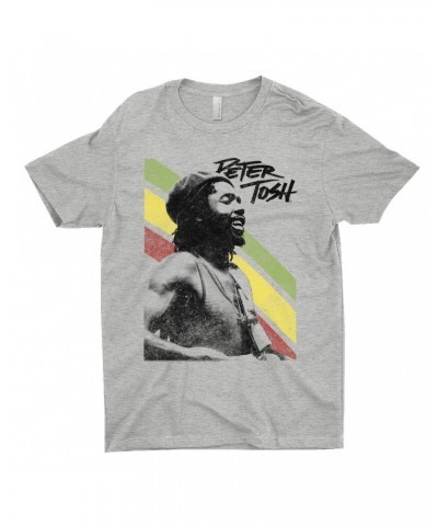 Peter Tosh T-Shirt | Traditional Rasta Stripes Shirt $7.49 Shirts