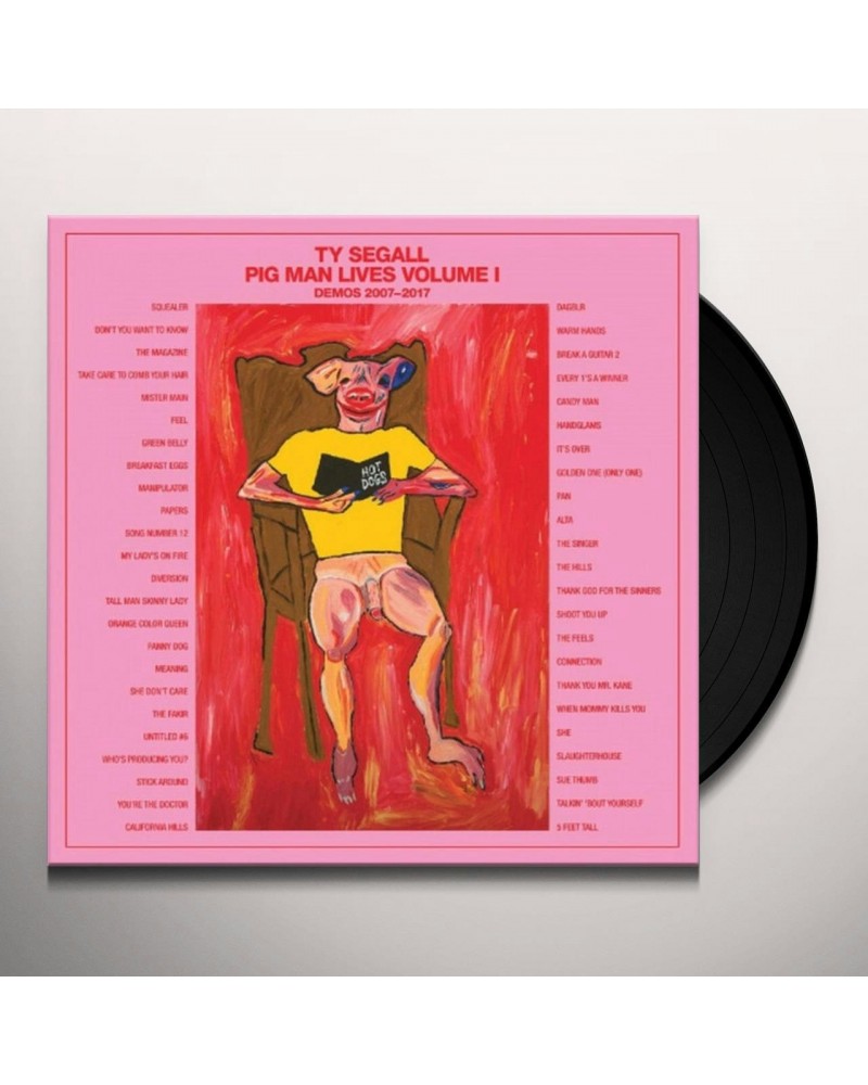 Ty Segall Pig Man Lives Volume 1: Demos 2007-2017 Vinyl Record $13.17 Vinyl