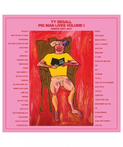 Ty Segall Pig Man Lives Volume 1: Demos 2007-2017 Vinyl Record $13.17 Vinyl