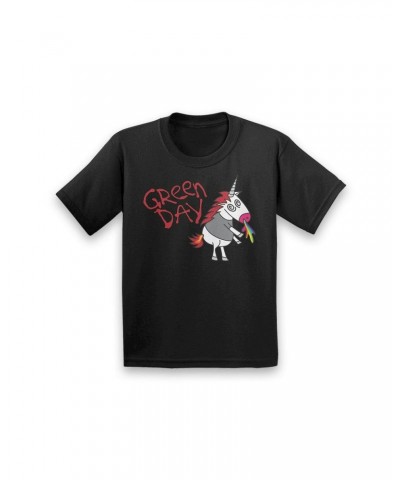 Green Day Black Unicorn Toddler T-Shirt $7.60 Shirts