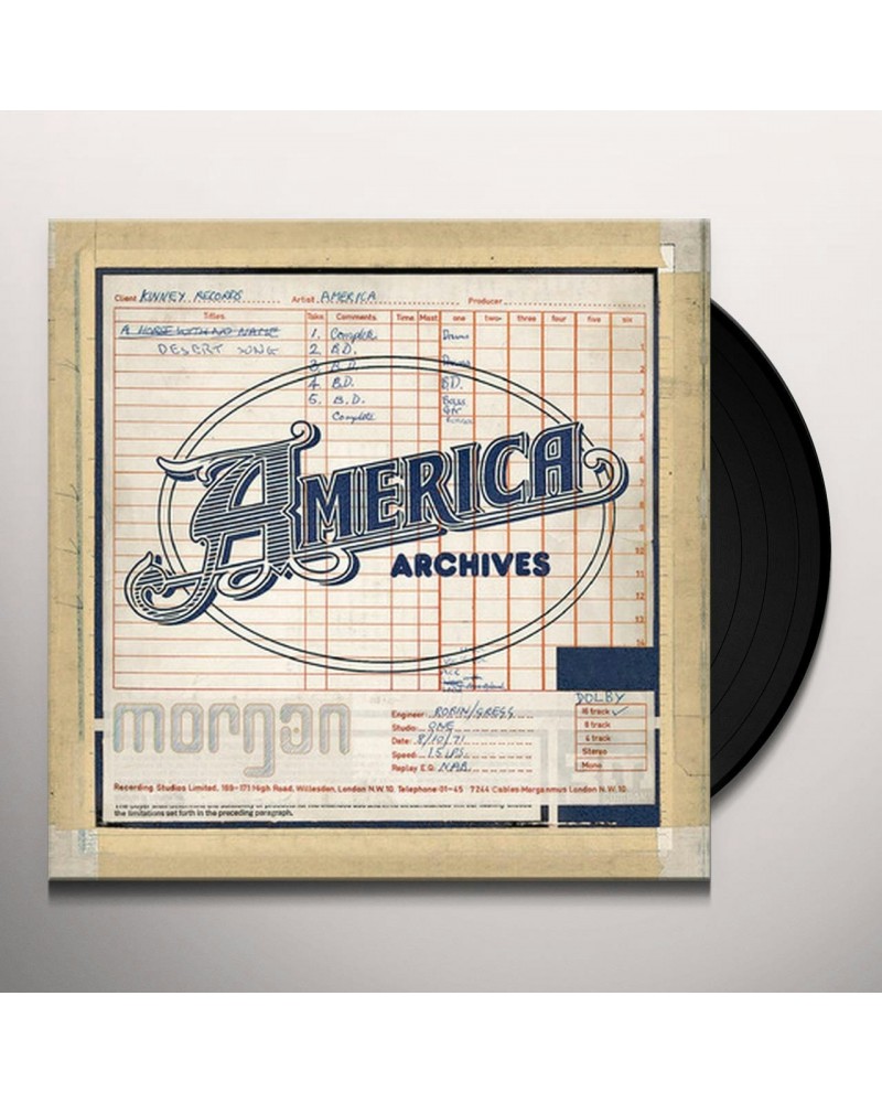 America ARCHIVES Vinyl Record $10.18 Vinyl