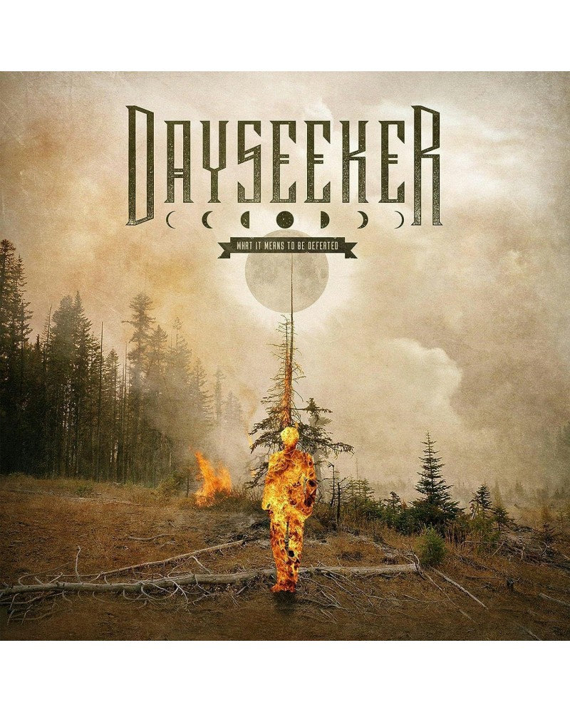 Dayseeker WHAT IT MEANS TO BE DEFEATED (FOREST FIRE VARIANT) Vinyl Record $8.91 Vinyl