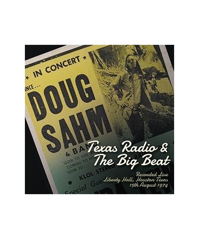 Doug Sahm TEXAS RADIO & THE BIG BEAT CD $9.25 CD