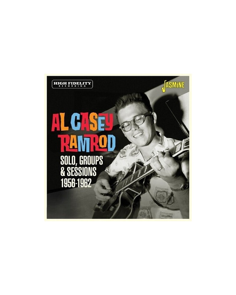 Al Casey RAMROD - SOLO GROUPS & SESSIONS 1956-1962 CD $3.30 CD