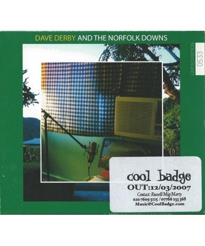 Dave Derby NORFOLK DOWNS Vinyl Record $11.40 Vinyl