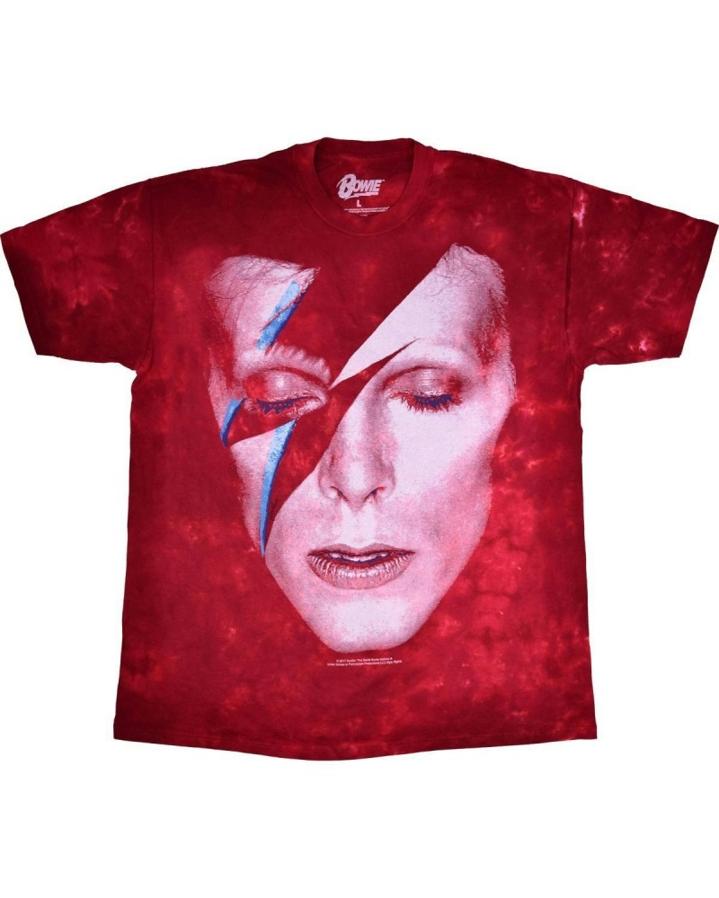 David Bowie Aladdin Sane Tie-Dye T-shirt $12.95 Shirts