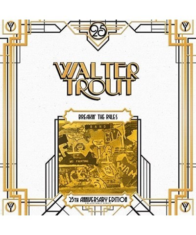 Walter Trout BREAKIN' THE RULES-25TH ANNIVERSARY SERIES LP 5 Vinyl Record $6.76 Vinyl