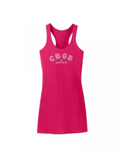 Cbgb Bling Crystal Racer Tank Dress $15.89 Shirts